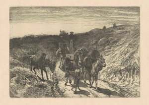 Le Train des Burrow, Nouveau-Mexique - Peter Moran