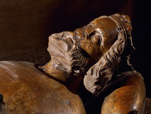 Ottakar I, roi de Bohême Tête ... (pierre)