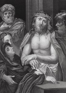Ecce Homo, Isaïe, Ch 53, v 5 (gravure) - Peter Paul (after) Rubens