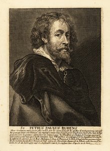 Portrait de Sir Peter Paul Rubens, artiste et diplomate flamand - Peter Paul (after) Rubens