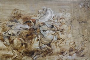 Une chasse au lion, vers 1614-15