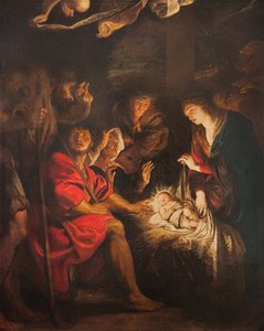 Adoration des bergers - Peter Paul Rubens