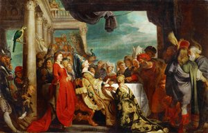Alboin et Rosemonde - Peter Paul Rubens