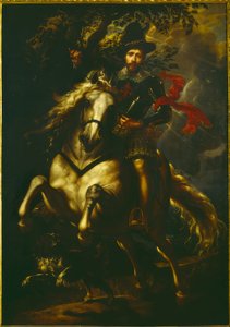 Portrait de Giovanni Carlo Doria à cheval - Peter Paul Rubens