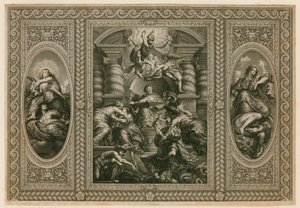 Plafond de la Banqueting House à Whitehall - Peter Paul Rubens