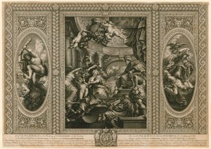 Plafond de la salle de banquet à Whitehall - Peter Paul Rubens