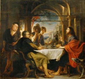 Le Christ à Emmaüs