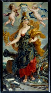 Cycle des Medicis: Portrait en pied de Marie de Medicis en Bellone - Peter Paul Rubens