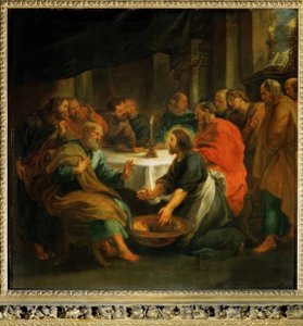 Le Lavement des pieds - Peter Paul Rubens