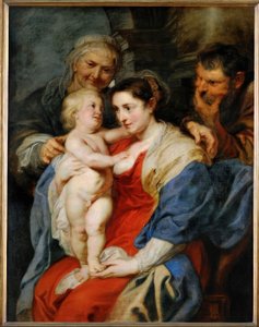 La Sainte Famille avec Sainte Anne