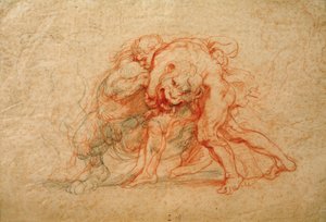 Hercule et le lion de Némée - Peter Paul Rubens
