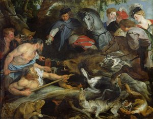Chasse au sanglier, c.1615-16