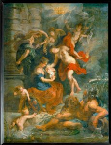 La Naissance de la reine Marie de Médicis, à Florence le 26 avril 1573