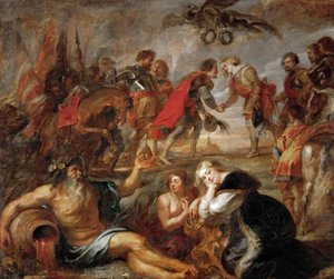 La rencontre entre Ferdinand III de Habsbourg et le cardinal infant Ferdinand d