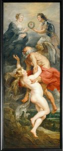 Le Triomphe de la verite, ou La parfaite et sincère union de la reine-mère et de son fils ... - Peter Paul Rubens