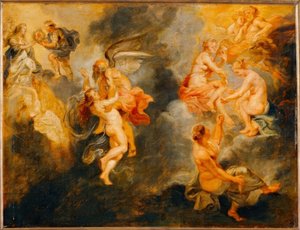 Les trois Parques filant la destinée de Marie Médicis