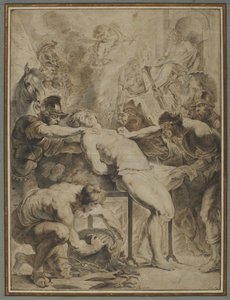 Martyr de Saint Laurent, 1550 - Peter Paul Rubens