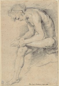 Jeune homme nu dans la pose du Spinario - Peter Paul Rubens