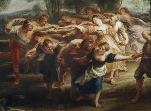Danse paysanne (détail)