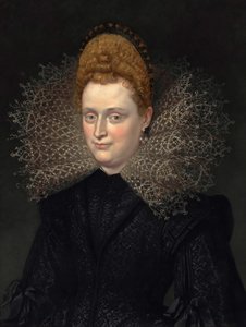 Portrait de Margherita Gonzaga 1591-1632, duchesse de Lorraine - Peter Paul, Rubens