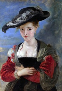 Portrait de Susanna Lunden (?) (Le Chapeau de Paille) c.1622-5 - Peter Paul Rubens