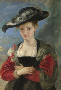 Portrait de Susanna Lunden Le Chapeau de Paille - Peter Paul Rubens