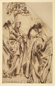 Saint Amandus et Sainte Walpurga, vers 1610 - Peter Paul Rubens