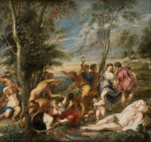La Bacchanale des Andriens - Peter Paul Rubens