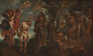 Le Baptême du Christ - Peter Paul Rubens