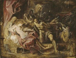 La capture de Samson, 1609-10