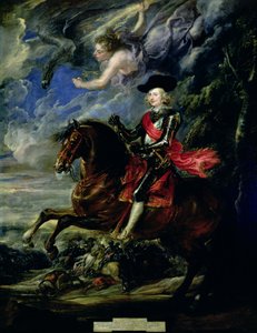 Le Cardinal Infant Ferdinand à la bataille de Nordlingen
