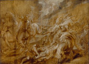 La Conversion de Saint Paul, c1616-1620 - Peter Paul Rubens