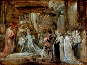 Le couronnement de Marie de Médicis, 1622 - Peter Paul Rubens