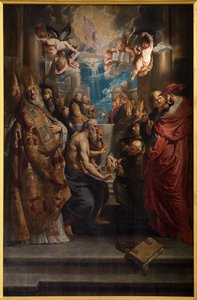 La Dispute du Saint-Sacrement, vers 1609 - Peter Paul Rubens