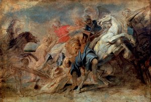 La Chasse au lion, vers 1621