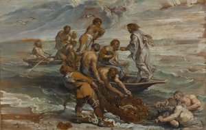 La Pêche Miraculeuse, 1618-1619 - Peter Paul Rubens
