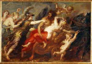 Le viol de Proserpine - Peter Paul Rubens