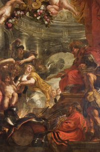 Le plafond de Rubens, Banqueting House, Whitehall, c.1629-34 - Peter Paul Rubens
