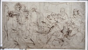 Tomyris avec la tête de Cyrus (verso) - Peter Paul Rubens