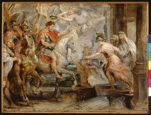 Entrée triomphale de Constantin à Rome - Peter Paul Rubens