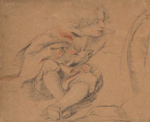 Jeune homme assis - Peter Paul Rubens