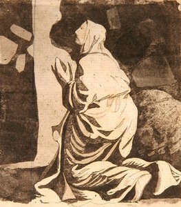 Élie dans le désert - Peter Perez Burdett