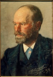 Portrait du peintre Michael Ancher - Peder Severin Krøyer