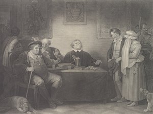 Les Sept Âges, Cinquième Âge : La Justice Shakespeare, Comme Vous..., première publication 1801, réédité 1852 - Peter Simon