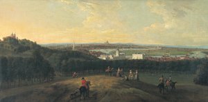 Londres depuis Greenwich Park, 1718 - Peter Tillemans