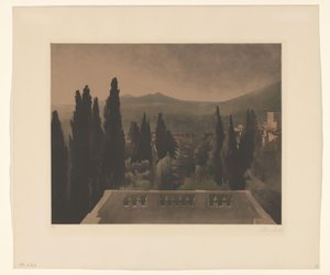 Vue depuis un balcon