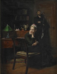 Scène de famille dans un intérieur, 1885 - Peter Vilhelm Ilsted
