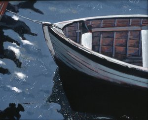 Dockside : Stockholm, 2004 (huile sur toile)