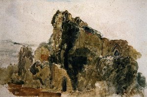 Une abbaye en ruine - Peter de Wint