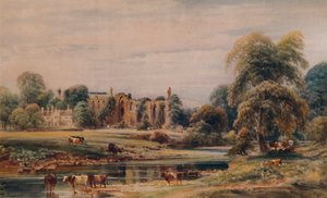 Abbaye et presbytère de Bolton, 1846, 1935 - Peter de Wint